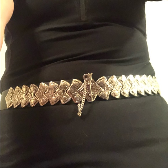 Unique Cairo Leather Belt with Lock - Picture 9 of 10